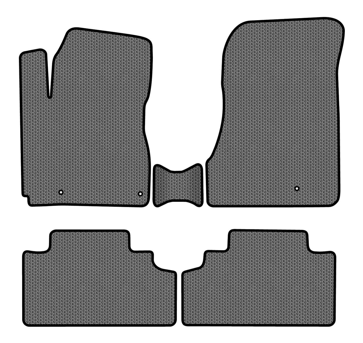 EVA килимки в салон авто EVAtech для Tucson (JM) AT Hyundai 2004-2010 1 покоління SUV EU HY43411PC5LA3SGB