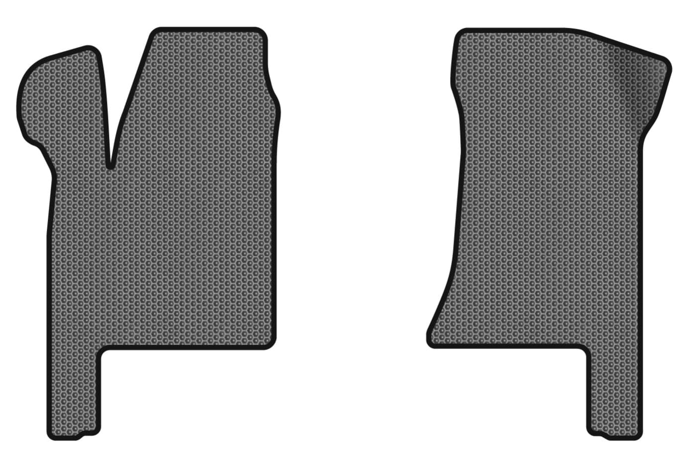 EVA коврики в салон авто передние EVAtech для Priora 2170 Lada 2007-2018 1 поколение Sedan EU LA3126AA2SGB