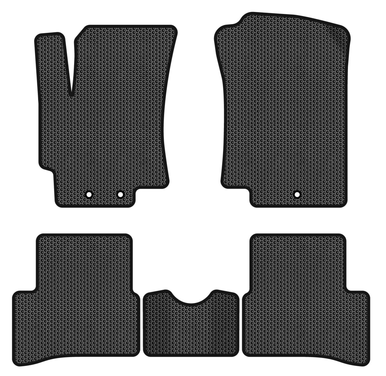 EVA килимки в салон авто EVAtech для Rio (DE) Kia 2005-2011 2 покоління Sedan EU (KI3540C5AV3SBB)