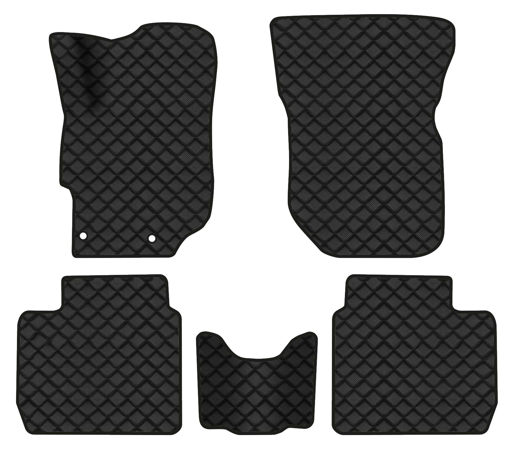 Коврики из экокожи в салон авто EVAtech ECO для C-Elysee Restyling Citroen 2016 2 поколение Sedan EU CN12710CD5AV2BBB