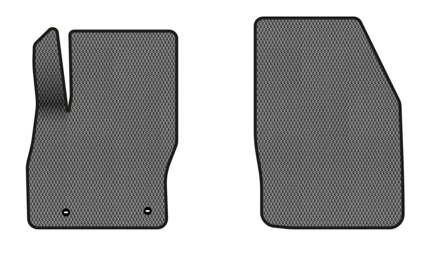 EVA килимки в салон авто передні EVAtech для Focus (C307) AT Ford 2005-2010 2 покоління Sedan EU FD32207AV2TL2RGB