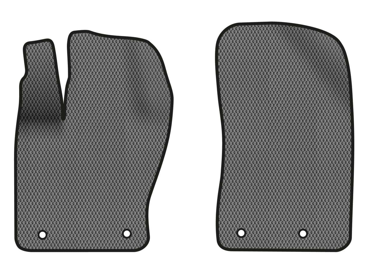 EVA коврики в салон авто передние EVAtech для Compass Jeep 2017 2 поколение SUV USA (JP12618A2OU4RGB)