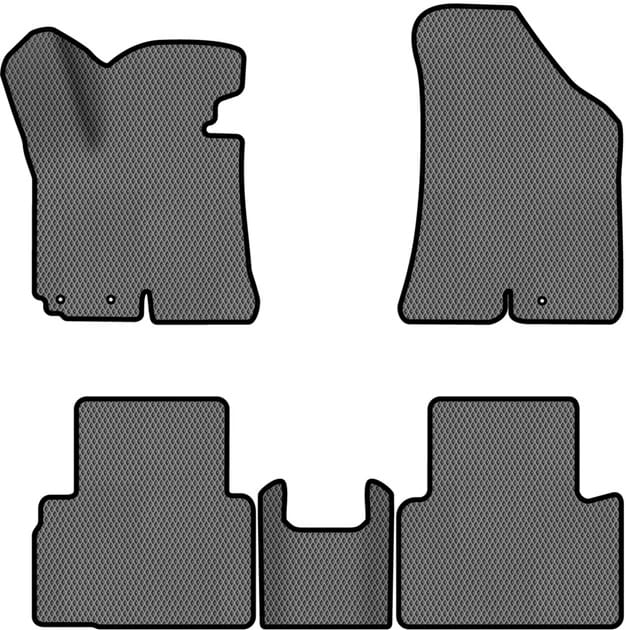 EVA коврики в салон авто EVAtech для Sportage (SL) Kia 2010-2015 3 поколение SUV EU (KI1323CE5LA3RGB)