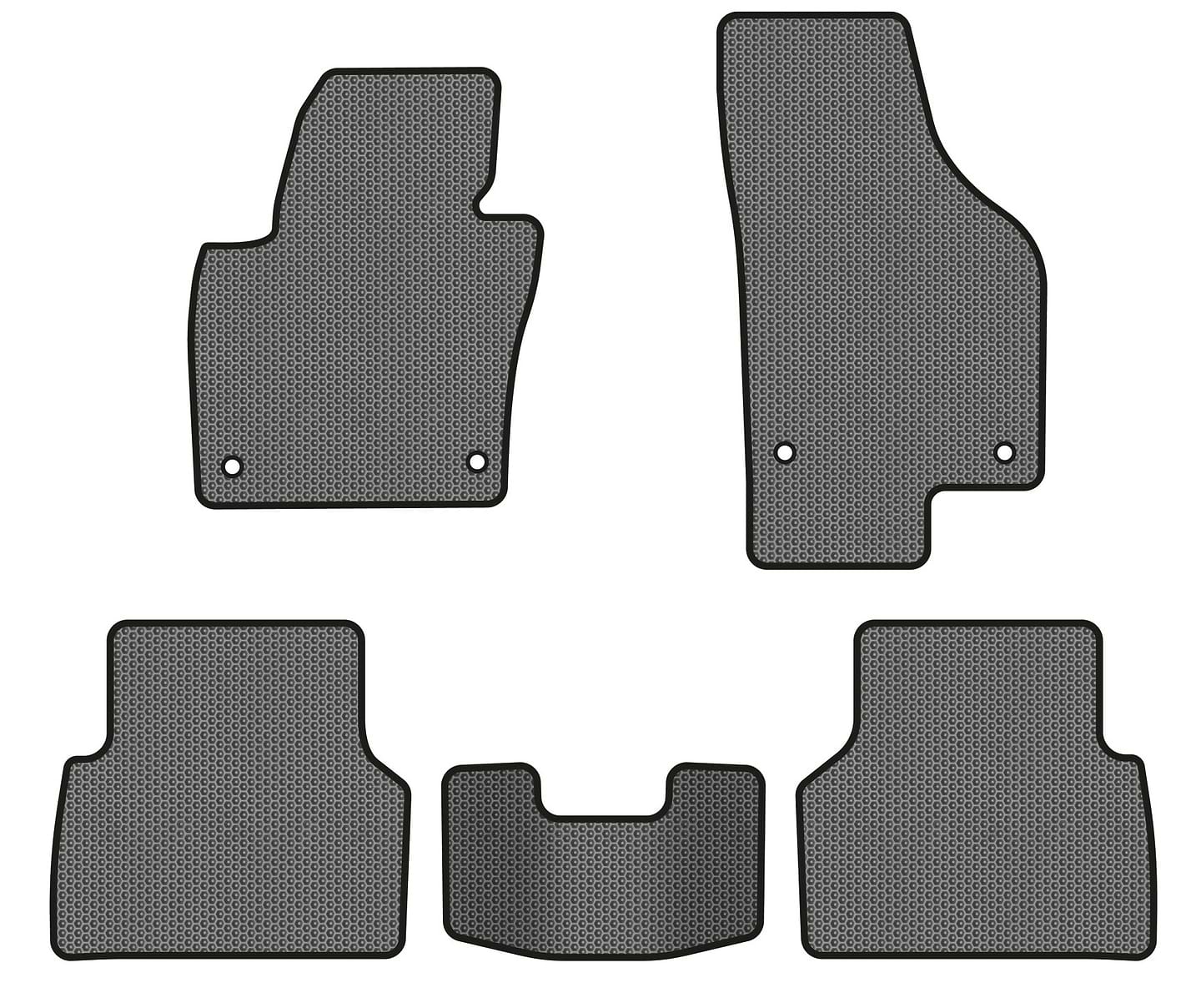 EVA килимки в салон авто EVAtech для Tiguan (NF) AT Volkswagen 2007-2018 1 покоління SUV EU (VW32872CRJ5AV4SGB)