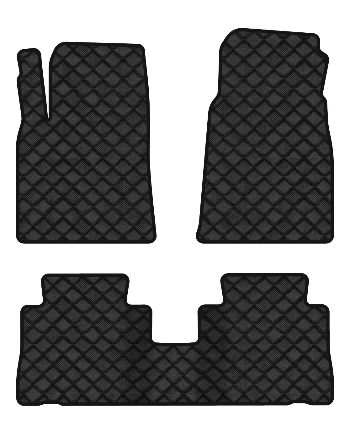 Коврики из экокожи в салон авто EVAtech ECO для Captiva (C100) 5 seats Chevrolet 2006-2011 1 поколение SUV EU CT339Z3BBB