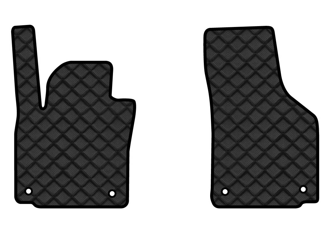 Коврики из экокожи в салон авто передние EVAtech для Scirocco (Mk3) Volkswagen 2008-2017 3 поколение Htb EU VW21654AR2AV4BBB