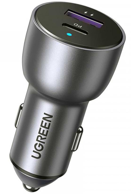 Автомобильное зарядное устройство UGREEN QC 3.0+QC 3.0 Dual USB-A 36W CD213 (60980) - Фото 1