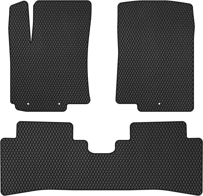 EVA килимки в салон авто EVAtech для Rio Kia 2011-2017 3 покоління Htb EU (KI3319Z3CP3RBB)