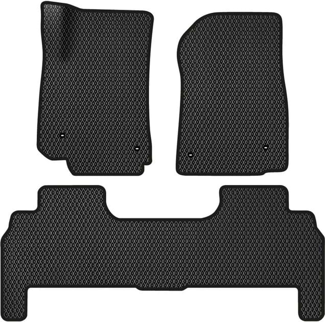 EVA коврики в салон авто EVAtech для LX 570 (URJ200) 5 seats Lexus 2008-2012 3 поколение SUV EU LS21563ZD3TL4RBB