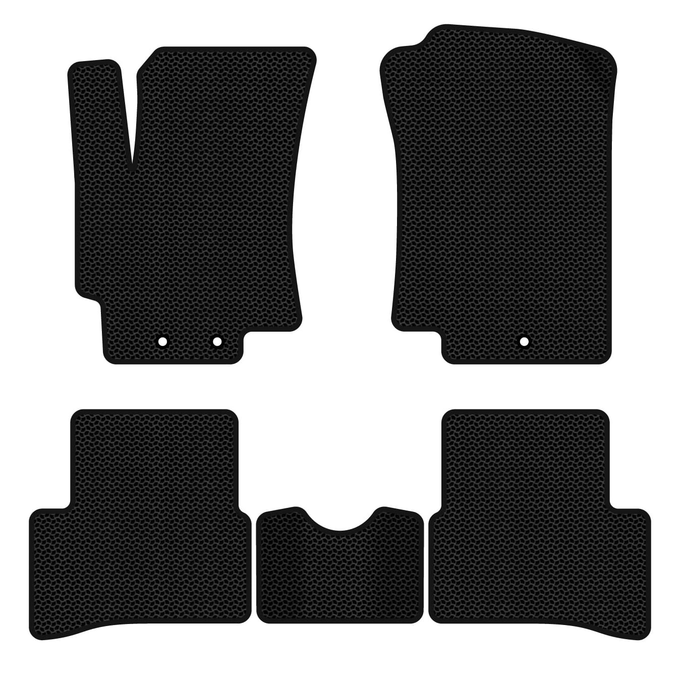 EVA килимки в салон авто EVAtech для Rio (DE) Kia 2005-2011 2 покоління Sedan EU (KI3540C5AV3KBB)