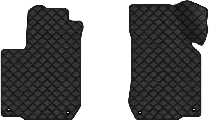 Килимки з екошкіри в салон авто передні EVAtech ECO для Golf (IV) 5-doors Volkswagen 1997-2006 4 покоління Htb EU VW24306AB2TL4BBB