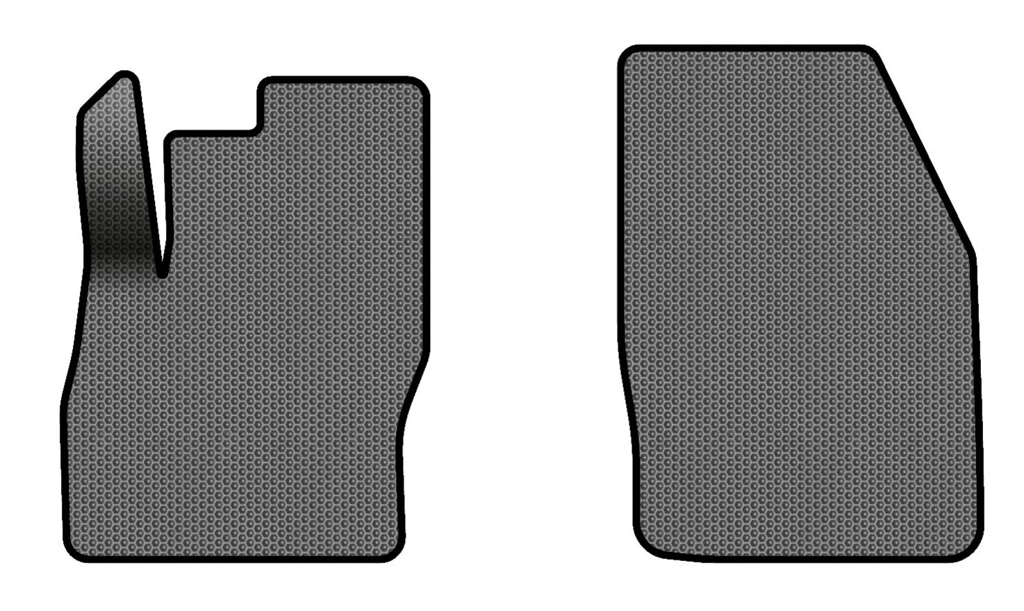 EVA килимки в салон авто передні EVAtech для Focus (C307) 5-doors MT Ford 2005-2010 2 покоління Htb EU FD32209AV2SGB