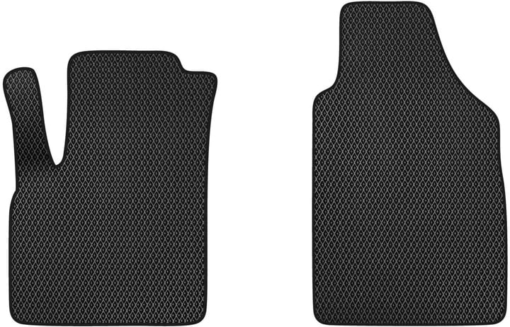 EVA килимки в салон авто передні EVAtech для Panda (169) Fiat 2003-2012 2 покоління Htb EU FT22612AV2RBB