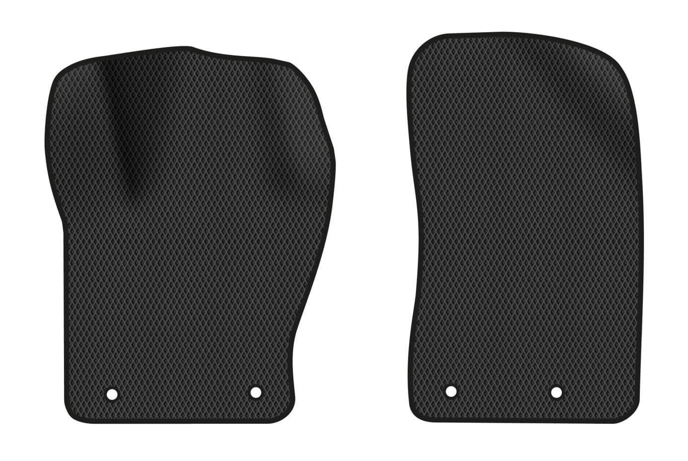 EVA килимки в салон авто передні EVAtech для Compass Jeep 2017 2 покоління SUV USA (JP12618AD2OU4RBB)