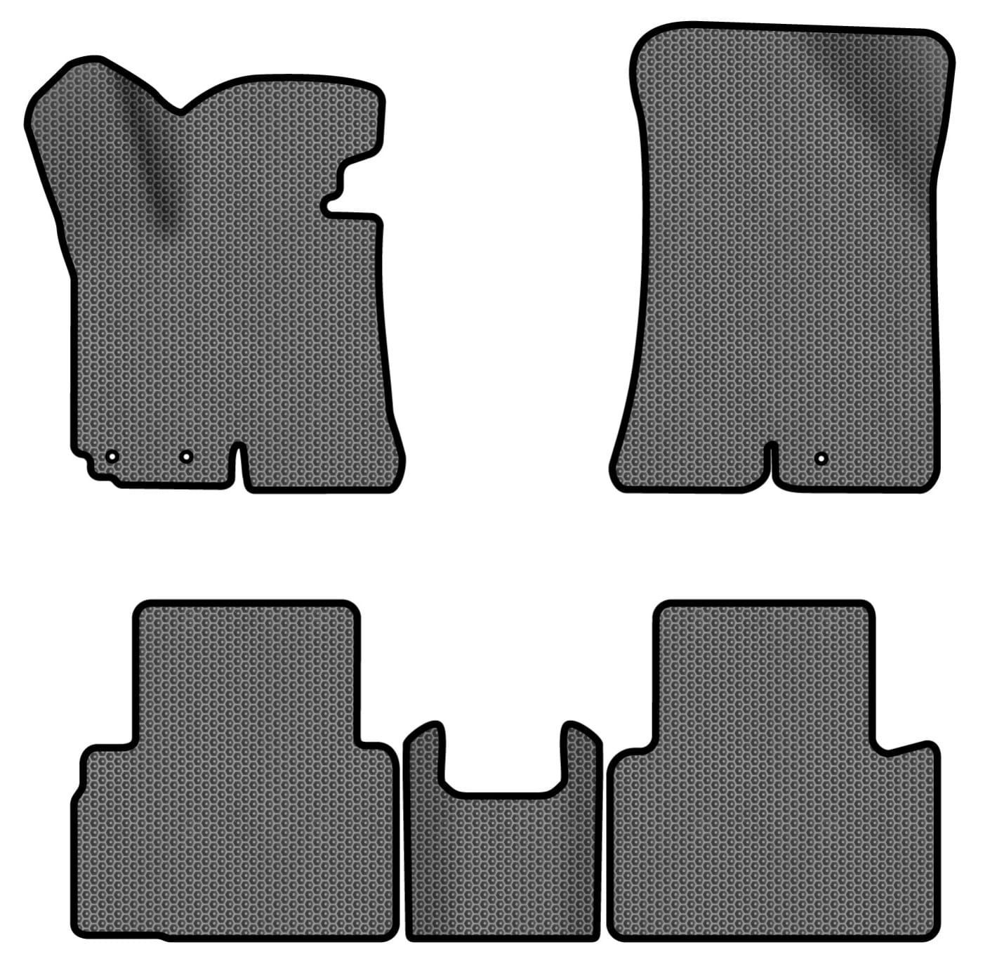 EVA коврики в салон авто EVAtech для Sportage (SL) Kia 2010-2015 3 поколение SUV EU (KI1323CD5LA3SGB)