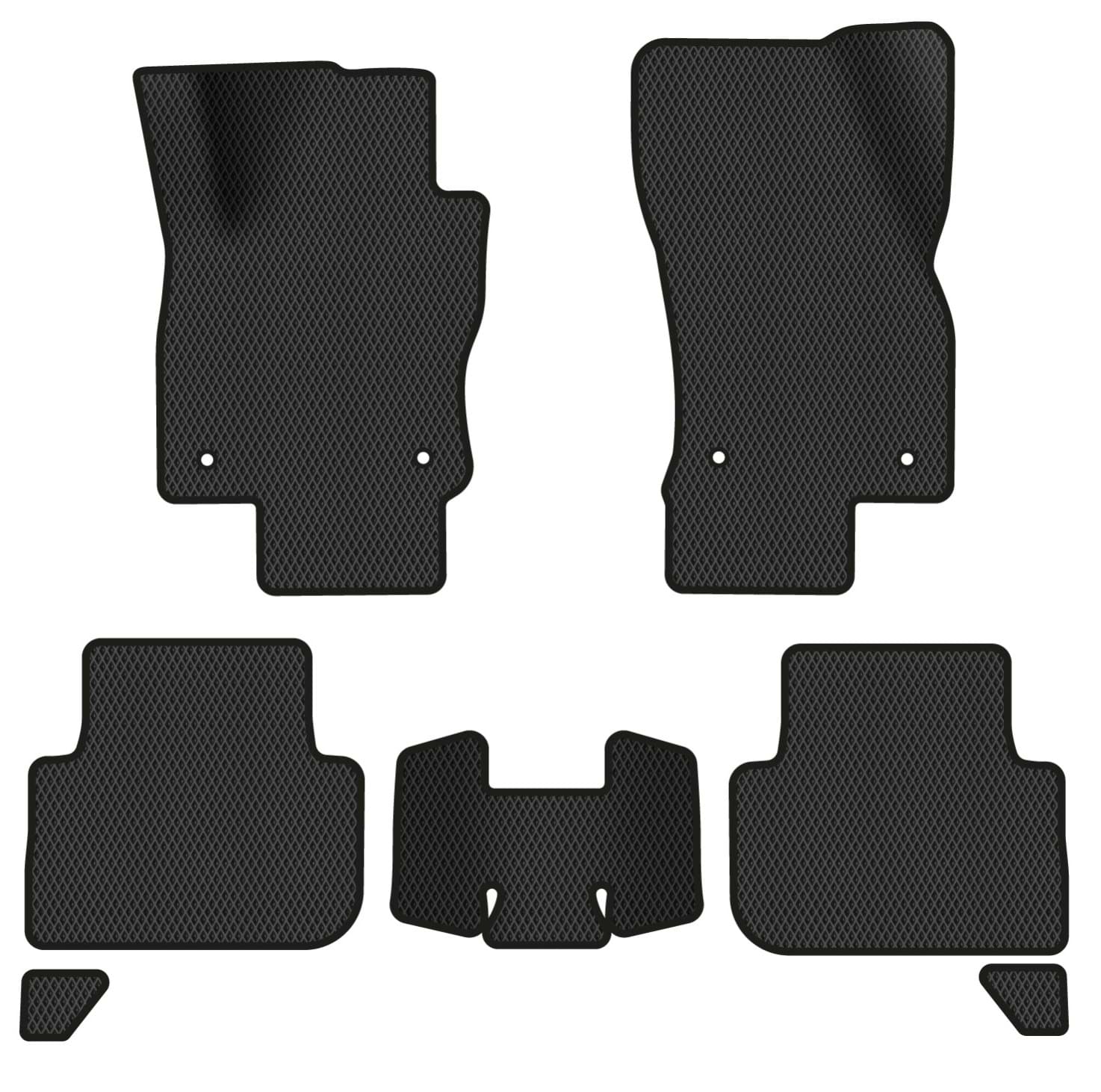 EVA килимки в салон авто EVAtech для Tiguan (Mk 2) Restyling Volkswagen 2020 2 покоління SUV EU (VW41380CC7AV4RBB)