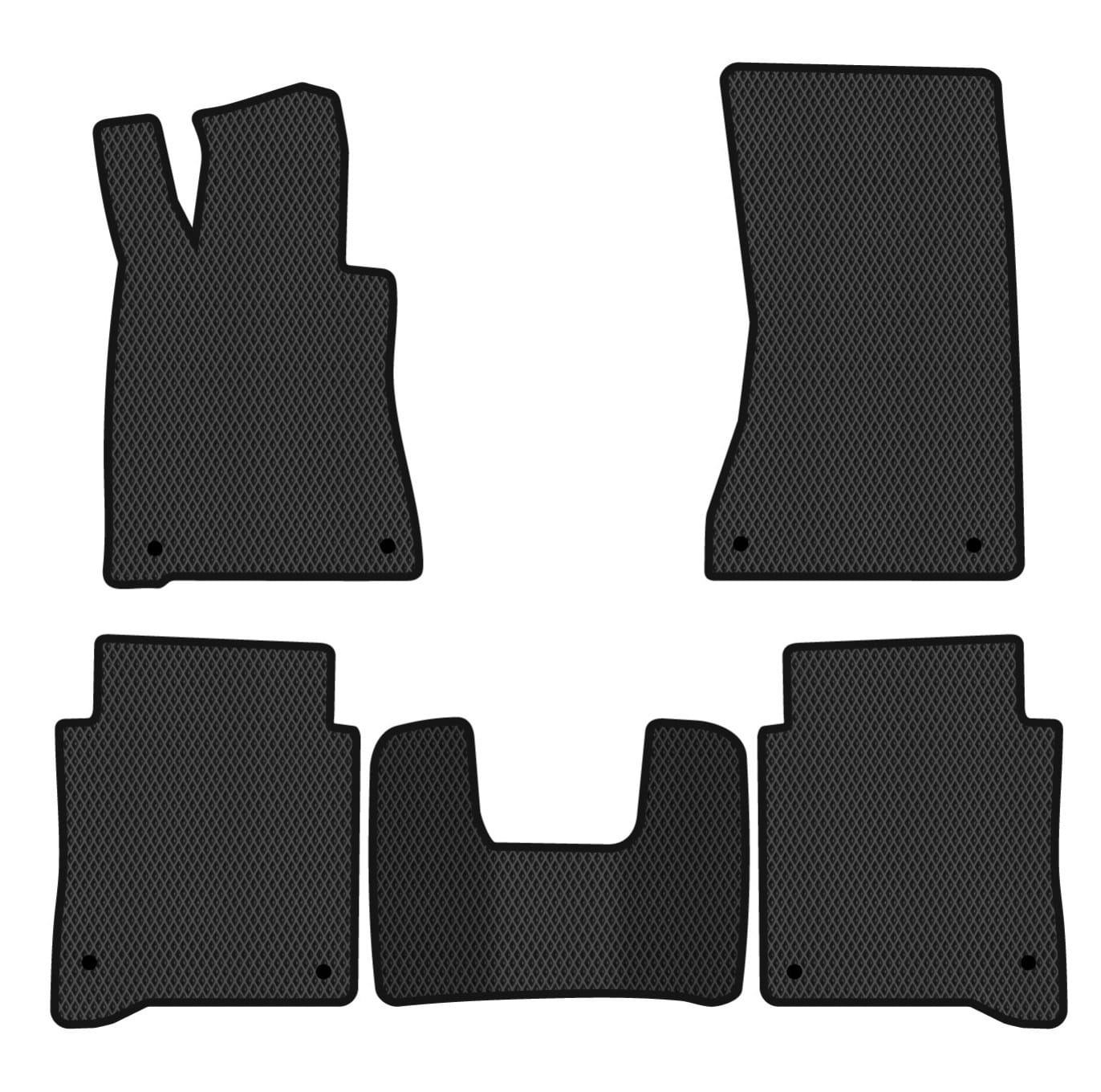 EVA килимки в салон авто EVAtech для S-Class (W223) Long Mercedes-Benz 2020 7 покоління Sedan EU (MB11794C5MS8RBB)