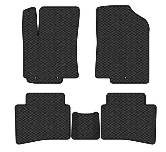 EVA коврики в салон авто EVAtech для Rio Kia 2011-2017 3 поколение Htb EU (KI3319CV5CP3RBB)