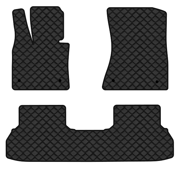 Фото - Коврики из экокожи в салон авто EVAtech ECO для X6 (E71) BMW 2008-2013 1 поколение SUV EU BM332Z3BW4BBB