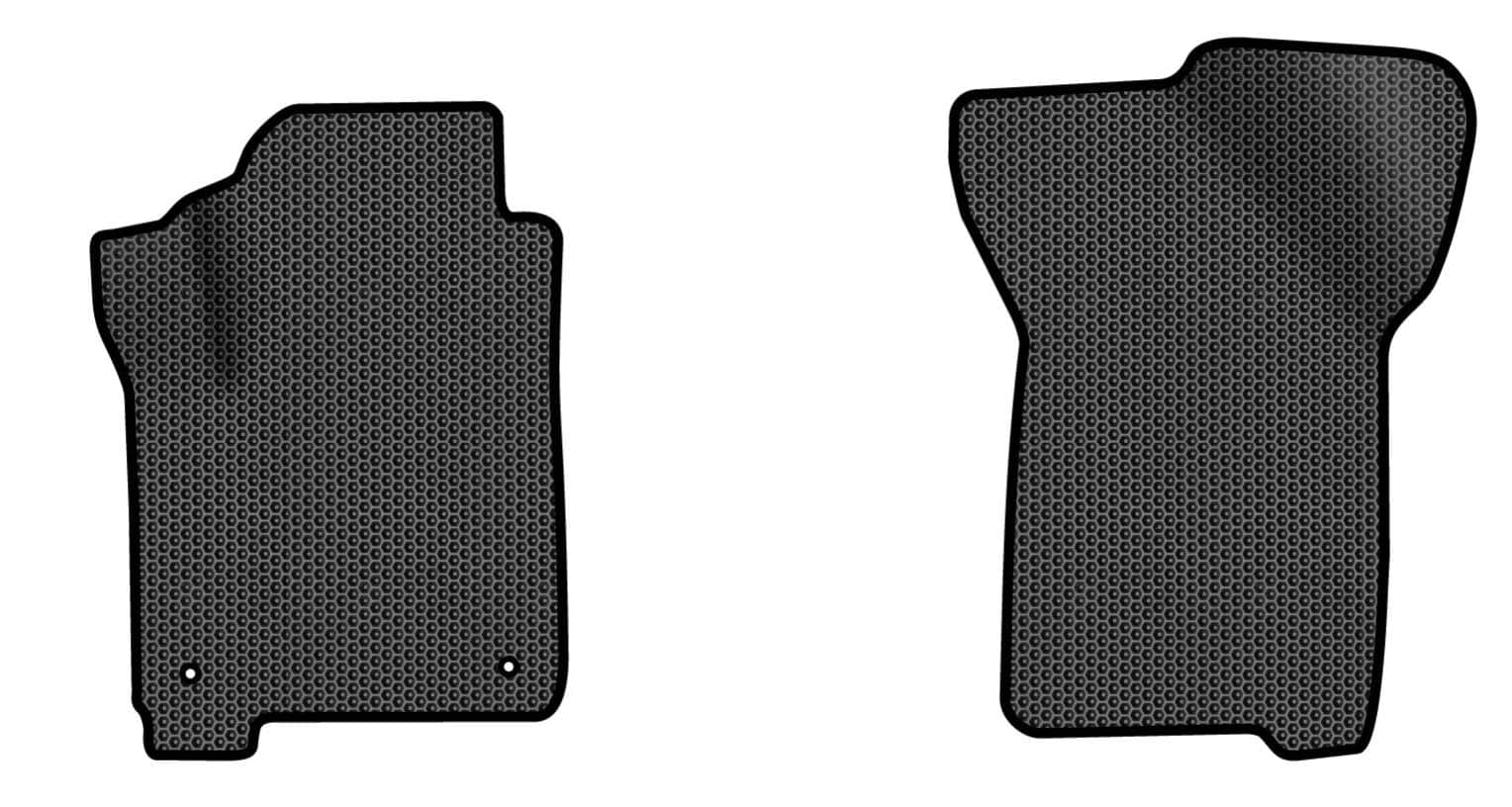 EVA коврики в салон авто передние EVAtech для Journey (2 clips) 6 seats Dodge 2007-2020 1 поколение SUV EU DE13399AD2LA2SBB