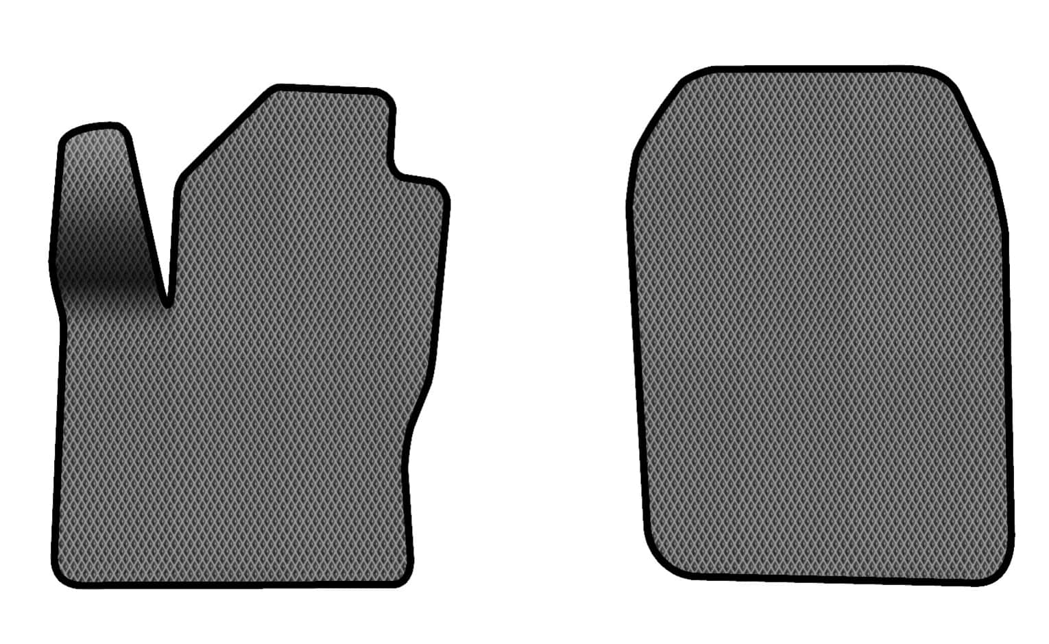 EVA килимки в салон авто передні EVAtech для Focus (C346) Ford 2011-2018 3 покоління Combi USA FD1598A2RGB