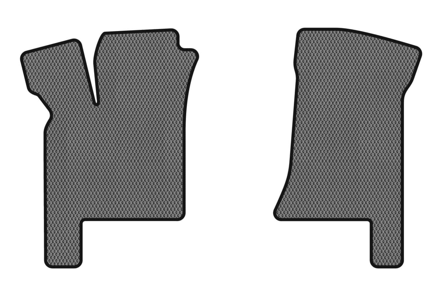 EVA коврики в салон авто передние EVAtech для 2110 Lada 1995-2015 1 поколение Sedan EU LA3118AA2RGB