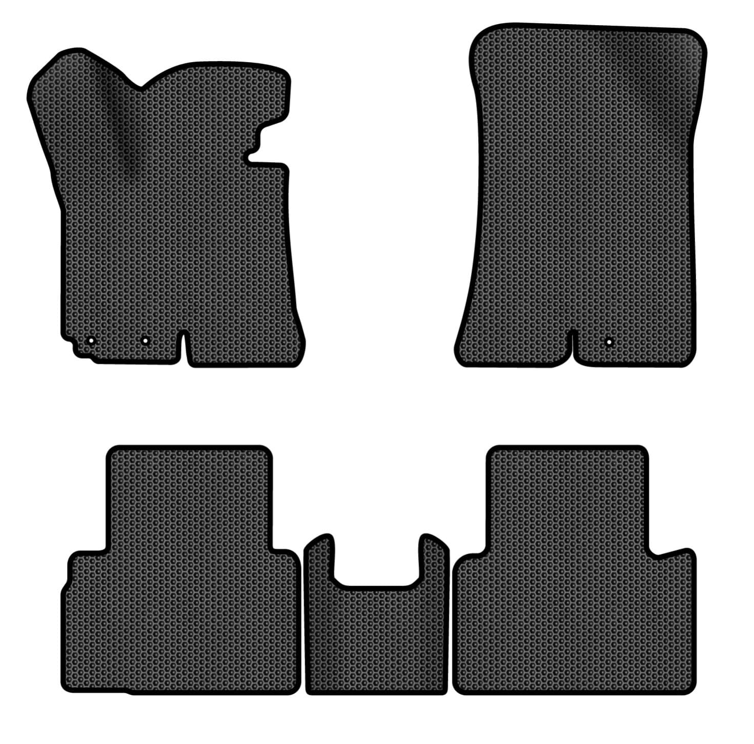 EVA коврики в салон авто EVAtech для Sportage (SL) Kia 2010-2015 3 поколение SUV EU (KI1323CD5LA3SBB)