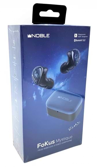 Фото - Навушники вкладиші бездротові TWS Noble Audio FoKus Mystique Blue