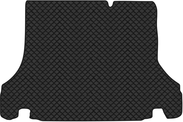 Коврик из экокожи в багажник авто EVAtech ECO для Lanos Daewoo 1998-2017 1 поколение Sedan EU DO3813B1BBB