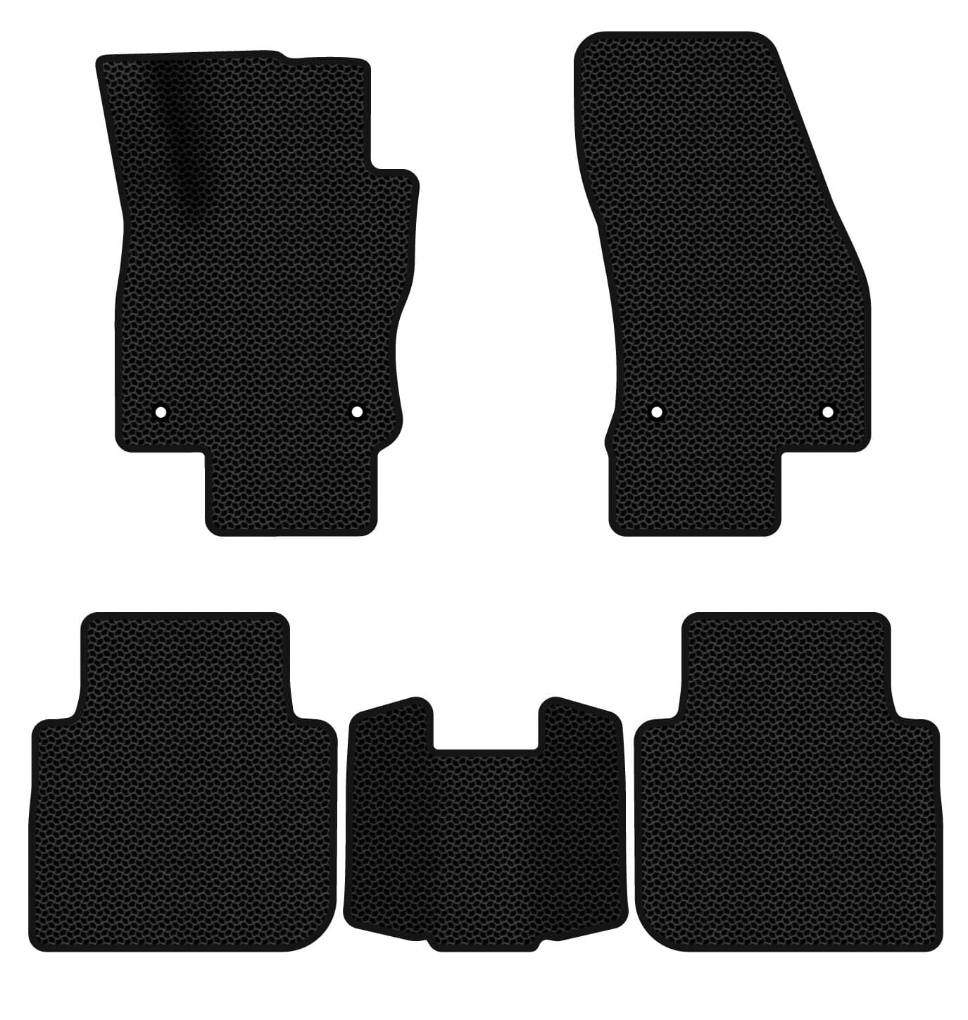 EVA коврики в салон авто EVAtech для Tiguan Allspace 5 seats Volkswagen 2016-2020 1 поколение SUV USA (VW13965CK5AV4KBB)