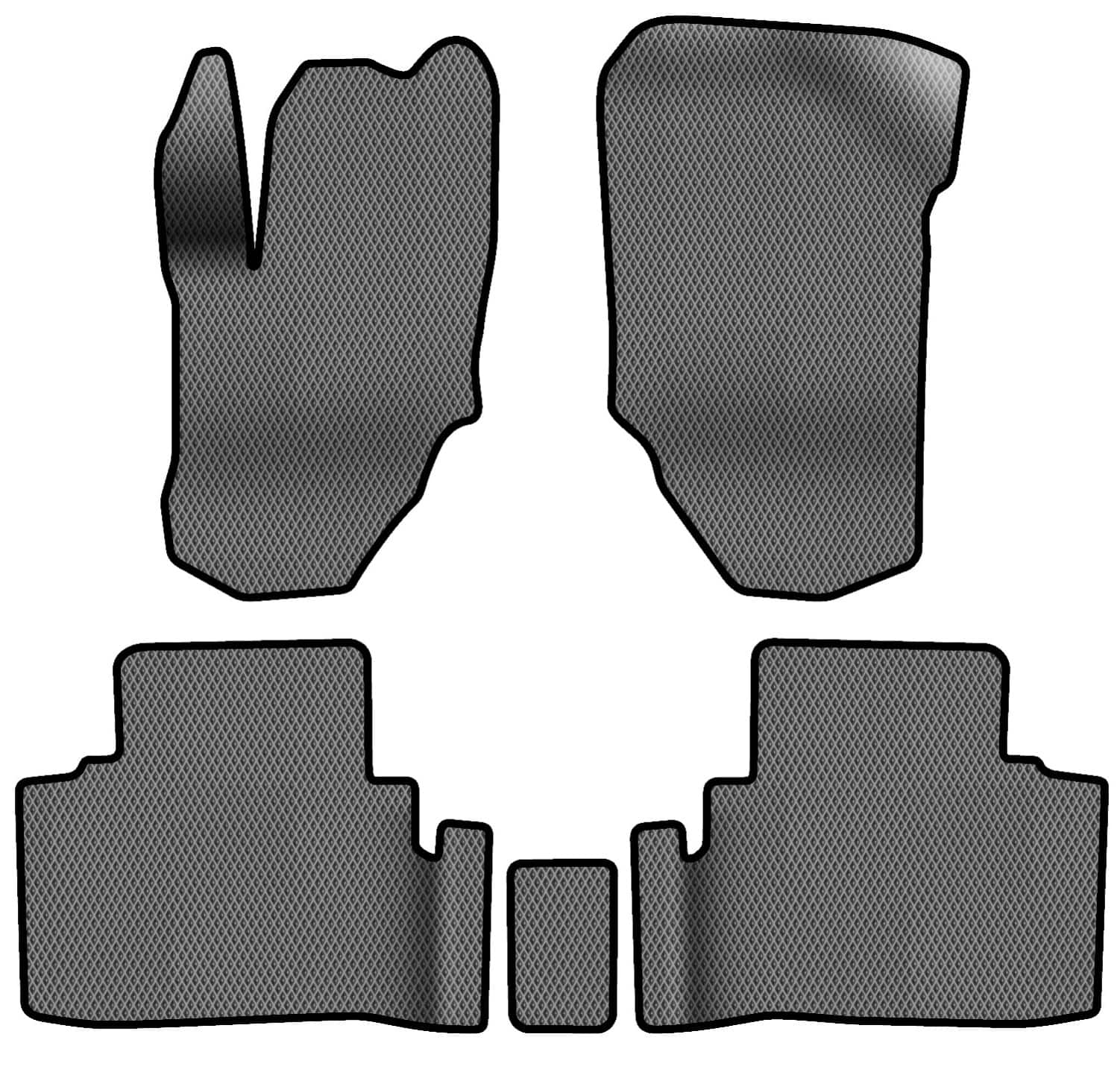 EVA килимки в салон авто EVAtech для ES600 Dongfeng 2022 1 покоління Sedan China DG43137PC5RGB