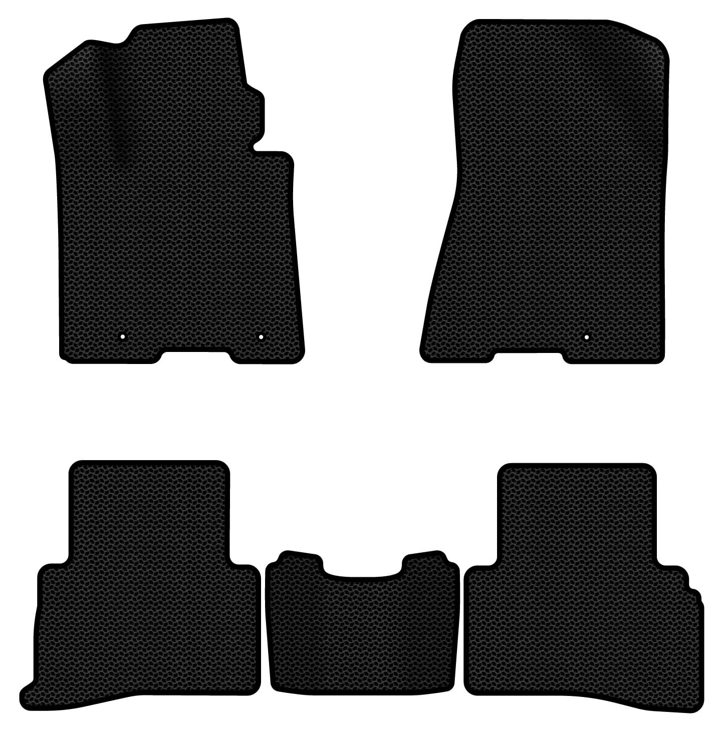 EVA килимки в салон авто EVAtech для Sportage (QL) Kia 2016-2021 4 покоління SUV EU (KI1358CD5LA3KBB)