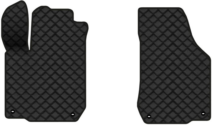 Килимки з екошкіри в салон авто передні EVAtech ECO для Golf (IV) 5-doors Volkswagen 1997-2006 4 покоління Htb EU VW24306AV2TL4BBB