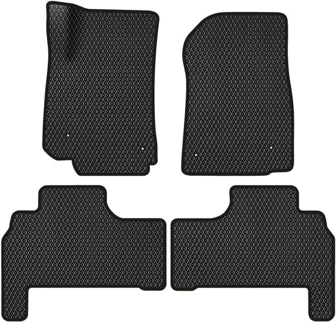 EVA коврики в салон авто EVAtech для LX 570 (URJ200) 7 seats Lexus 2008-2012 3 поколение SUV EU LS23187PDC4LA4RBB