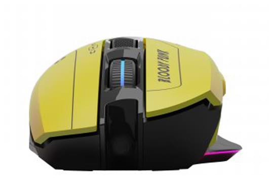 Фото - Миша дротова ігрова Bloody W70 Max (Punk Yellow)