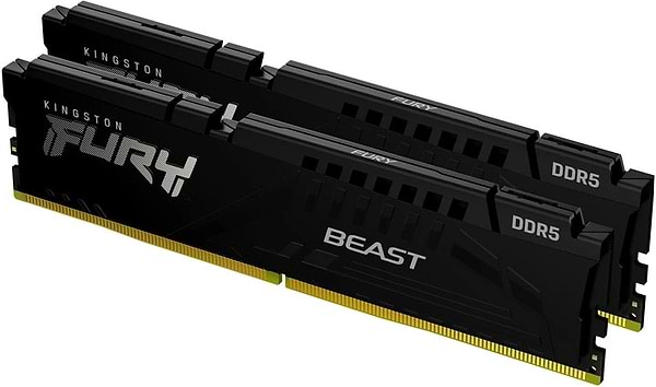 Фото - Память DDR Kingston DDR5 32Gb/6000 FURY Beast Black KIT (KF560C36BBEK2-32)