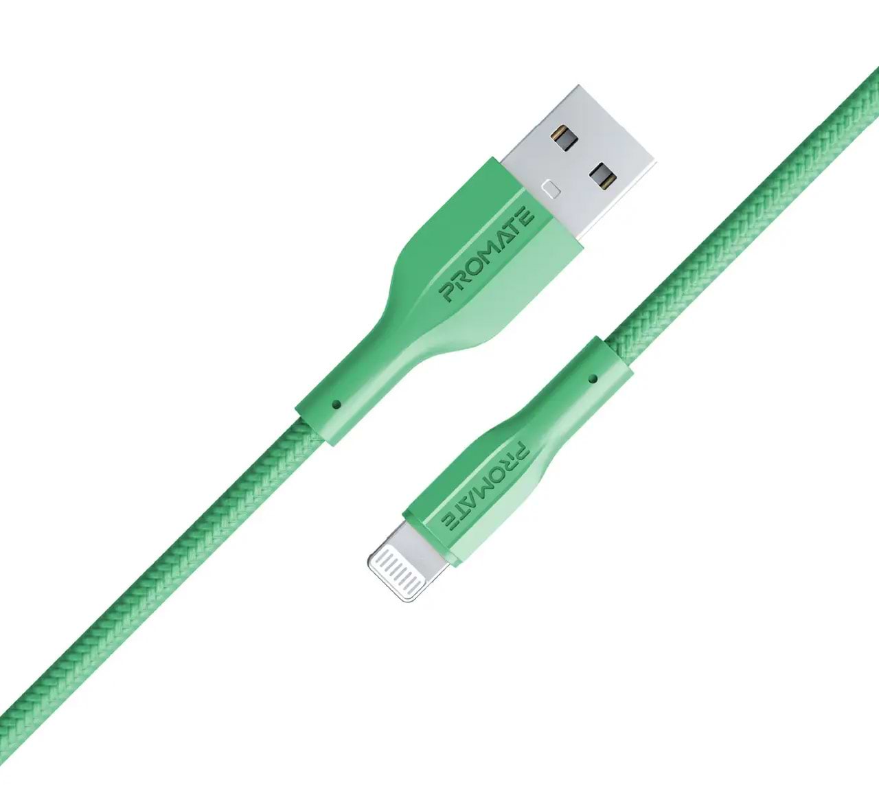 Купити Кабель синхронізації даних Promate Xcord-ai Green - Фото 1 Кабель синхронізації даних Promate Xcord-ai Green - Фото 1