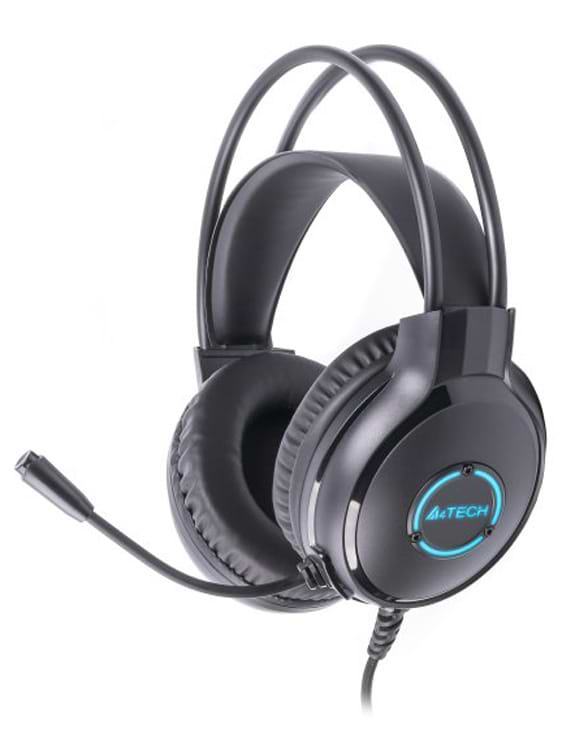 Гарнітура дротова A4tech FH300U Black - Фото 1
