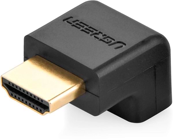 Фото - Уценка - Переходник HDMI UGREEN HD112 HDMI Male to Female Adapter Black (20110)