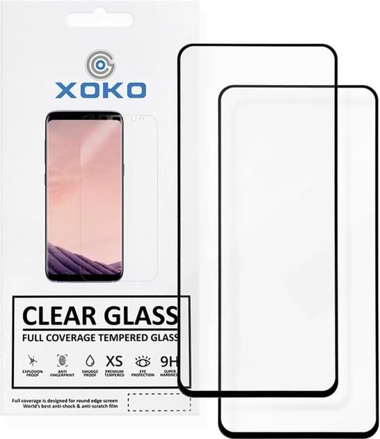 Защитное стекло для смартфона XOKO Full Cover Ultra-Thin 0.25мм iPhone 14 Black 2 шт. (XK-FCU-AP-IP14)