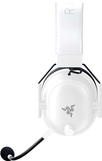 Фото - Гарнітура бездротова ігрова Razer Blackshark V2 PRO Wireless 
White (RZ04-04530200-R3M1)