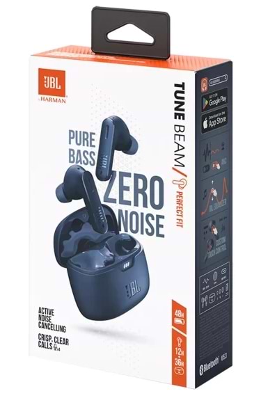 Фото - Навушники вкладиші бездротові TWS JBL Tune Beam Blue (JBLTBEAMBLU)