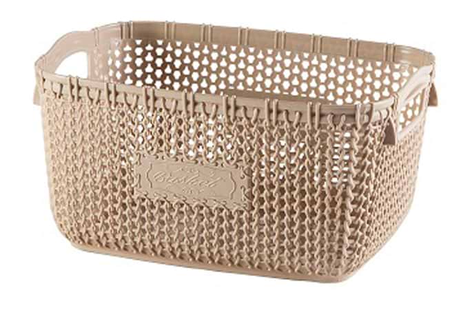 Короб для хранения VIOLET HOUSE 1008 Виолетта Beige б/кр. 5 л