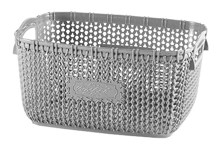 Короб для хранения VIOLET HOUSE 1008 Виолетта Antrasit б/кр. 5 л