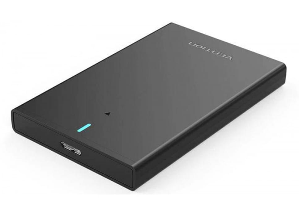 Внешний карман Vention USB 3.0 Micro-B Black (KPAB0)