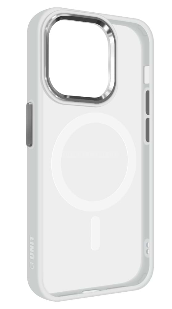 Чехол для смартфона Armorstandart Unit MagSafe for Apple iPhone 13 Matte Clear Silver (ARM70445) - Фото 1