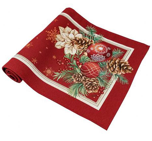 Фото - Скатертина раннер Прованс гобелен PRESENT 40х140 (031389)