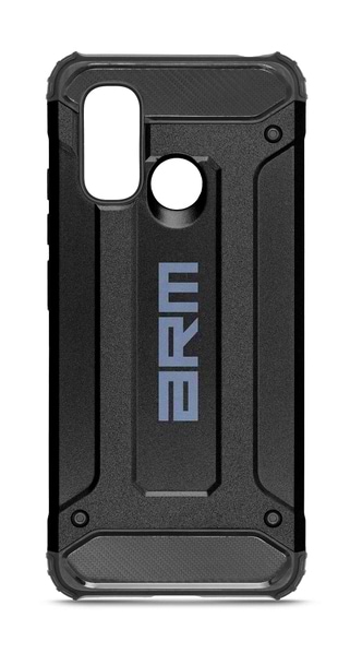Чохол для смартфону Armorstandart Panzer for Xiaomi Redmi 12C Black (ARM70789) - Фото 1