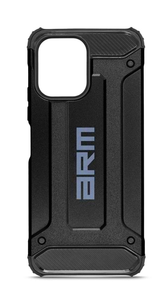 Чохол для смартфону Armorstandart Panzer for Xiaomi Redmi 12 4G Black (ARM70784) - Фото 1