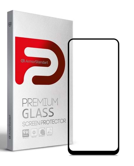 Защитное стекло для смартфона Armorstandart Full Glue Curved for Tecno Camon 16/16 SE Black (ARM58471)